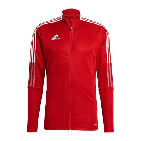 trainingsjacke rot schwarz adidas|Rot .